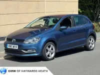 Used VW Polo SEL 110 HP (80 kW) 2015 Blue Hatchback