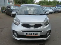 Used Kia Picanto Air 68 HP (50 kW) 2011 Silver Hatchback