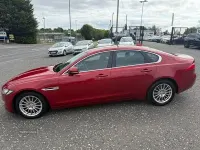 Used Jaguar XF Prestige 180 HP (132 kW) 2016 Red Sedan