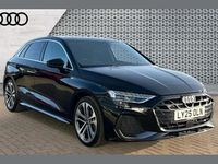 Used Audi A3 S-Line 147 HP (108 kW) 2025 Black Hatchback