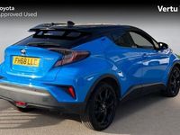 Used Toyota C-HR 122 HP (89 kW) 2019 Cyan splash bitone SUV