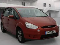 Used Ford S-MAX Zetec 138 HP (101 kW) 2009 Red MPV