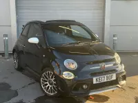 Used Abarth 595 2017 Black Cabriolet