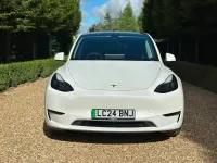 Used Tesla Model Y Long Range AWD 378 kW (514 HP) 2024 White SUV