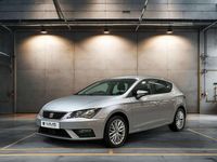 Used Seat Leon SE Dynamic 115 HP (84 kW) 2019 Silver Hatchback