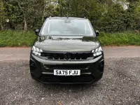 New Peugeot Rifter 2025 Green MPV
