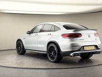 Used Mercedes GLC63 AMG Premium Plus 476 HP (350 kW) 2019 Iridium silver Coupe