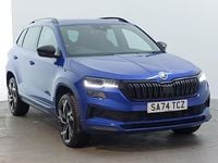 Used Skoda Karoq SportLine 150 HP (110 kW) 2024 Blue SUV