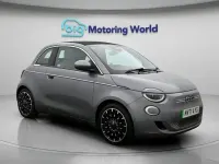 Used Fiat 500e La Prima 86 kW (118 HP) 2022 Grey Cabriolet