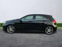 Used Mercedes A160 AMG line 2018 Black Hatchback
