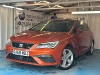 Used Seat Leon FR 190 HP (139 kW) 2019 Orange Hatchback