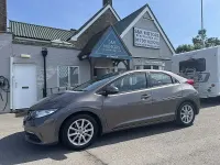Used Honda Civic EX 2012 Brown Hatchback