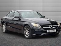Used Mercedes C220 SE 170 HP (125 kW) 2017 Obsidian black Sedan