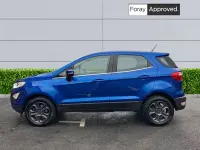 Used Ford Ecosport Zetec 2018 Lightening blue SUV
