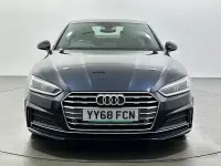 Used Audi A5 S-Line 190 HP (139 kW) 2018 Blue Coupe