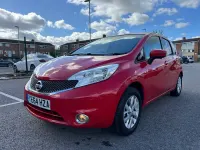 Used Nissan Note Acenta Premium 80 HP (58 kW) 2014 Red Hatchback