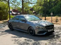 Used Mercedes CLA200 AMG line 2017 Grey Coupe