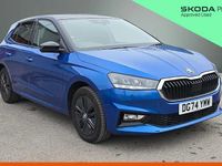 Used Skoda Fabia Colour Edition 113 HP (83 kW) 2024 Race blue metallic black magic pearl effect Hatchback