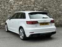 Used Audi A3 S-Line 150 HP (110 kW) 2018 White Sedan