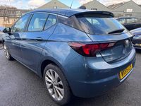 Used Vauxhall Astra Design Edition 110 HP (80 kW) 2016 Blue Hatchback