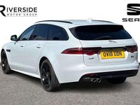 Used Jaguar XF R-Sport 2018 White Estate