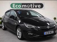 Used Vauxhall Astra SRi 150 HP (110 kW) 2018 Black Hatchback