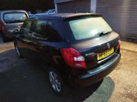 Used Skoda Fabia SE 105 HP (77 kW) 2013 Black Hatchback