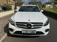 Usado Mercedes GLC220 AMG line 170 HP (125 kW) 2017 Branco SUV