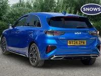 Used Kia Ceed GT-Line 138 HP (101 kW) 2024 Blue Hatchback