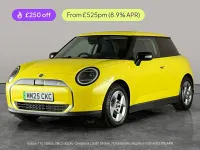 Used Mini Cooper SE Classic 160 kW (218 HP) 2025 Yellow Hatchback