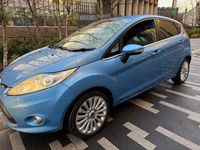 Used Ford Fiesta Titanium 96 HP (70 kW) 2009 Blue Hatchback