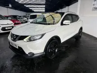 Used Nissan Qashqai N-TEC 110 HP (80 kW) 2015 White SUV