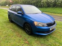Used Skoda Fabia SE 2017 Blue Estate
