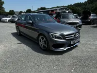Used Mercedes C220 AMG line 170 HP (125 kW) 2017 Grey Estate