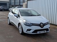 Used Renault Clio IV Dynamique 2017 White Hatchback