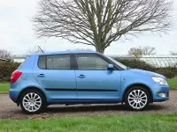 Used Skoda Fabia Elegance 105 HP (77 kW) 2014 Blue Hatchback