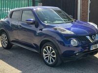 Usado Nissan Juke Tekna 2017 Azul SUV