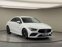 Used Mercedes CLA200 AMG line 2021 White Coupe