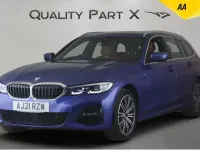 Used BMW 330e M Sport 2021 Blue Estate