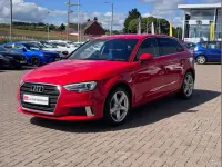 Used Audi A3 Sport 150 HP (110 kW) 2018 Red Sedan