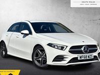 Used Mercedes A200 AMG line 2018 White Hatchback