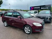 Used Skoda Fabia SE 105 HP (77 kW) 2010 Maroon Estate