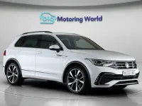 Used VW Tiguan R-line 150 HP (110 kW) 2023 White SUV