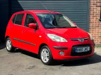 Used Hyundai i10 Comfort 77 HP (56 kW) 2010 Red Hatchback
