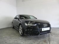 Used Audi A6 Black Edition 190 HP (139 kW) 2015 Blue Sedan