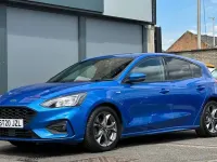 Used Ford Focus ST-Line 150 HP (110 kW) 2020 Blue Hatchback