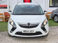 Used Vauxhall Zafira Tourer S 2014 White MPV