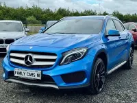 Used Mercedes GLA220 AMG line 2017 Blue SUV