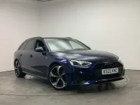 Used Audi A4 Black Edition 147 HP (108 kW) 2022 Blue Estate
