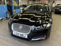 Used Jaguar XF Luxury 163 HP (119 kW) 2015 Black Sedan